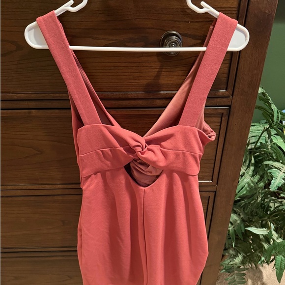 Must Be a Twist of Fate Dusty Rose Bodycon Mini Dress - Picture 2 of 5